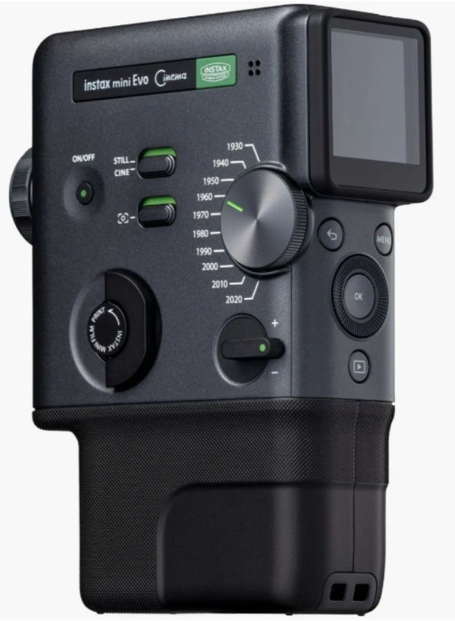Instax كاميرا فوجي فيلم إنستكس ميني إيفو سينما سوداء - Image 2